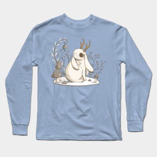 Winter Holiday Jackalop Long Sleeve T-Shirt